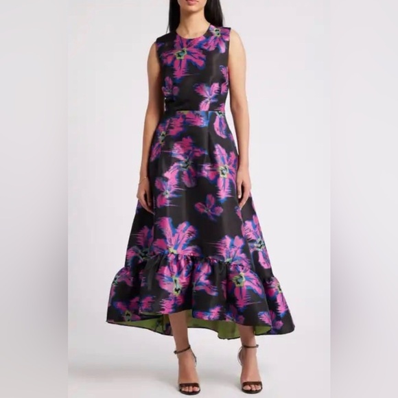 Chelsea28 Dresses & Skirts - NWT Chelsea 28 floral jacquard A line dress
